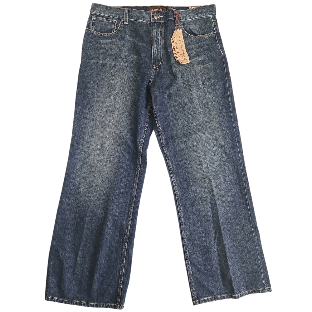 American Rag CIE Men's Relaxed Bootcut Jeans 38x30 Piston Wash Y2K Grunge NWT